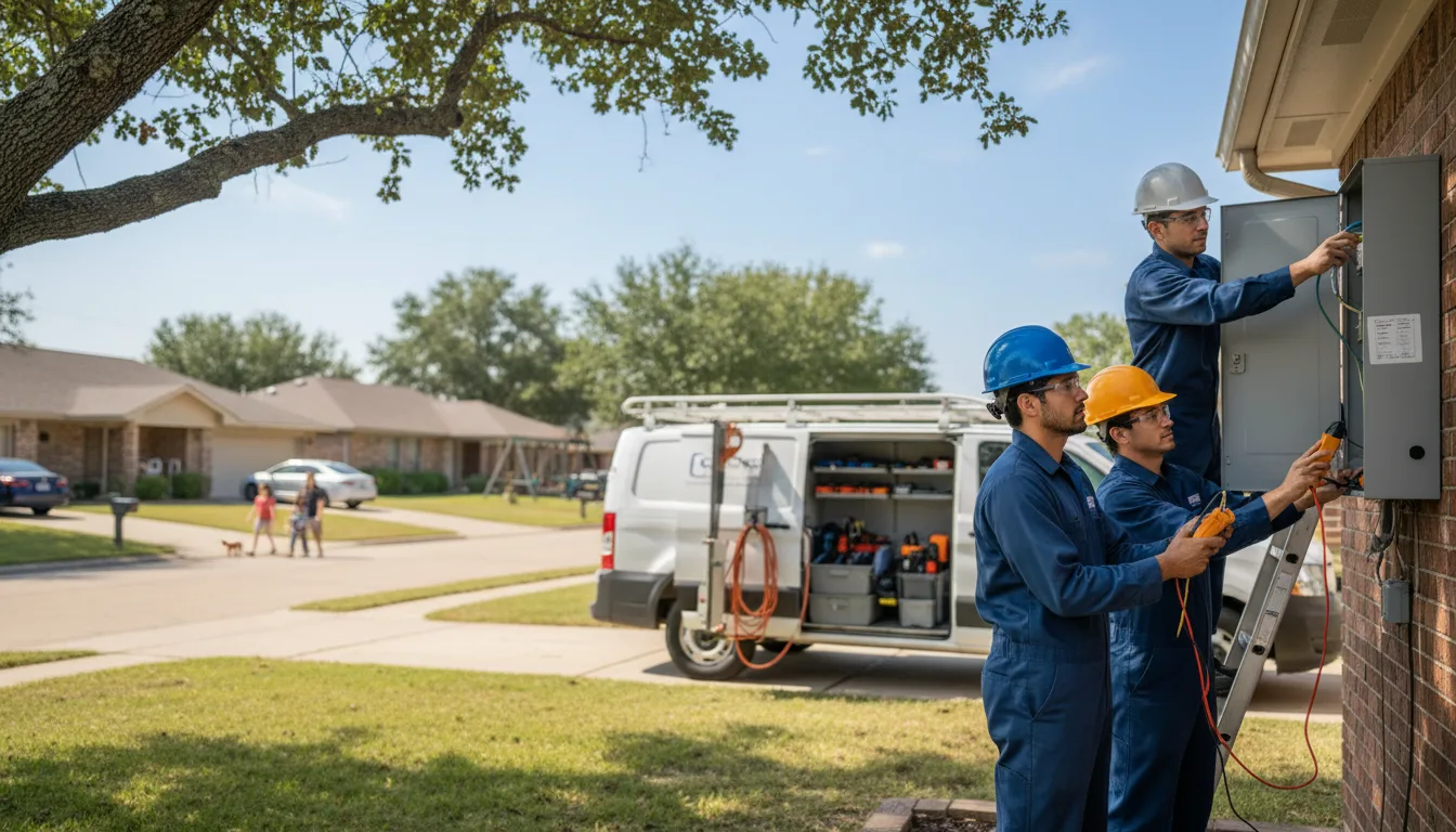 Certified electrician providing emergency electrical services in Alden, MI